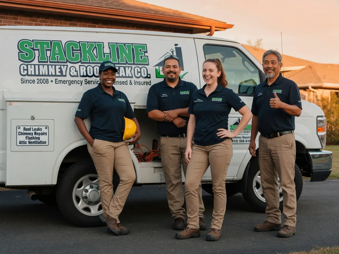 Chimney flashing repair company in Lacey, WA